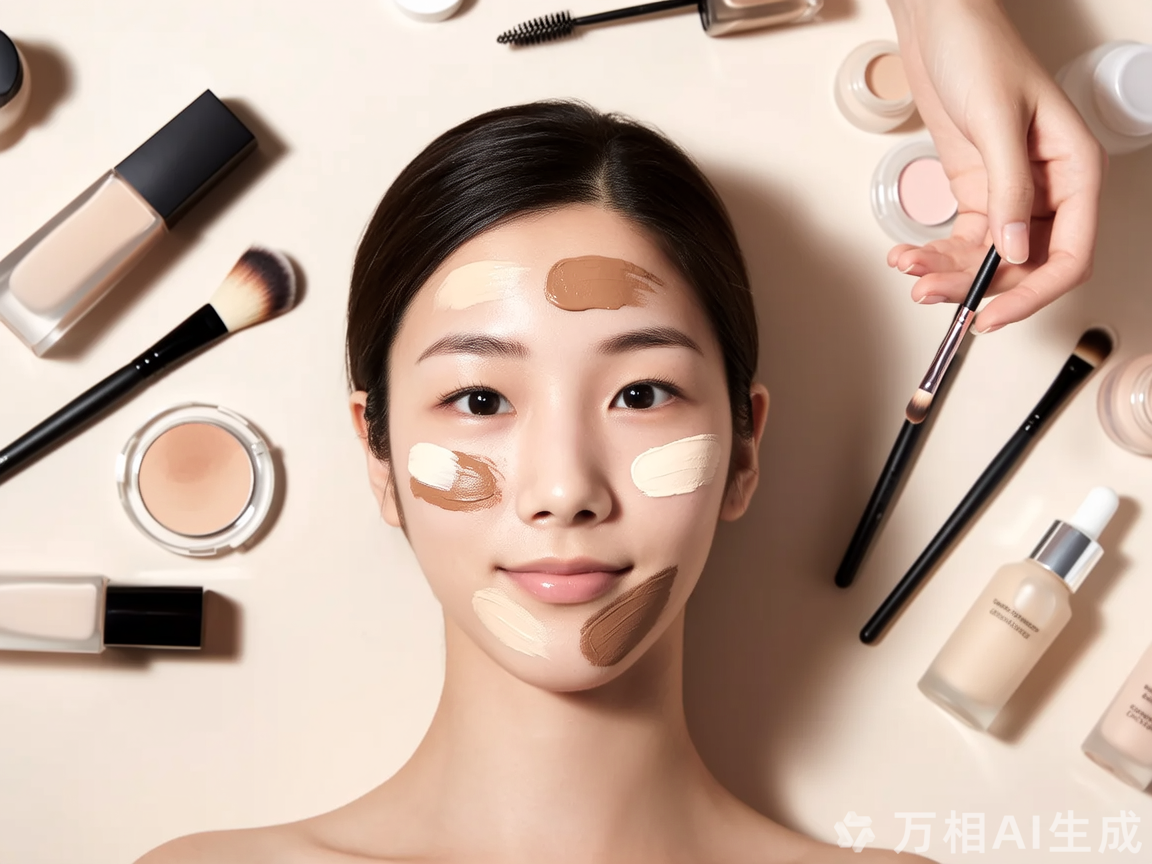 如何选择适合自己的粉底色号